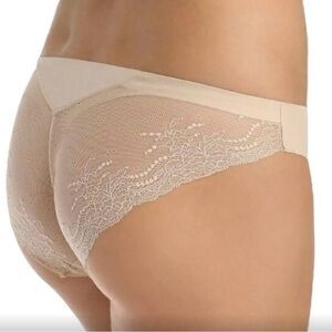 Spanx Undie Tectable Lace Back Bikini Panties